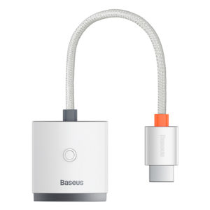 Переходник/Адаптер BASEUS Lite Series Adapter, HDMI-VGA, Белый 1