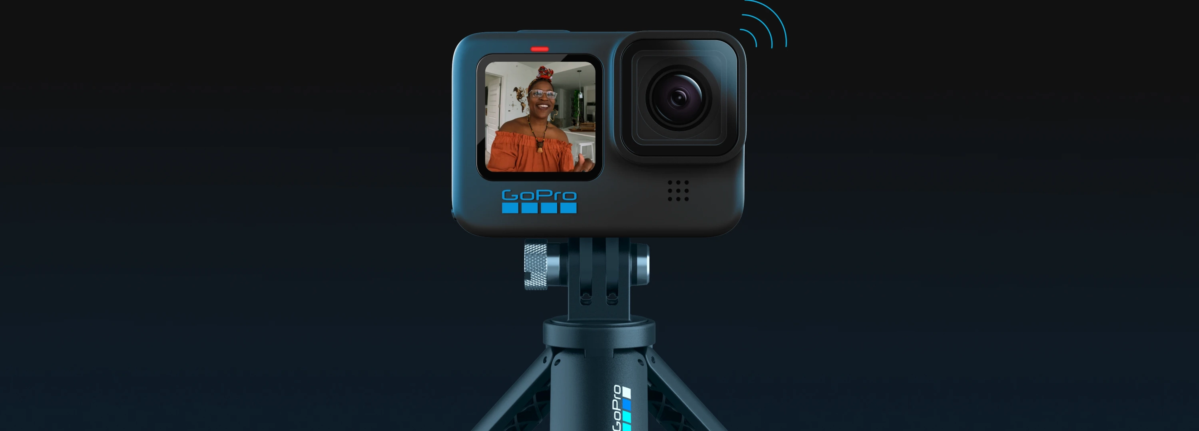 Экшн-камера GoPro HERO10 (CHDHX-101-RW), 23 МП, 5120x2880, 1720 мА·ч, black 18 HERO9 Black — веб-камера нового уровня