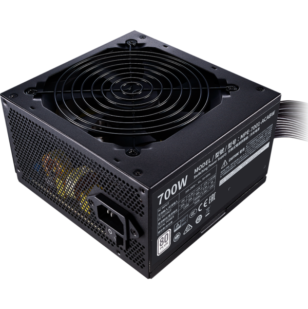 Блок питания Cooler Master MPE-7001-ACABW-EU MWE White, 700W, ATX, 120mm, 6xSATA, 4xPCI-E(6+2), APFC 1