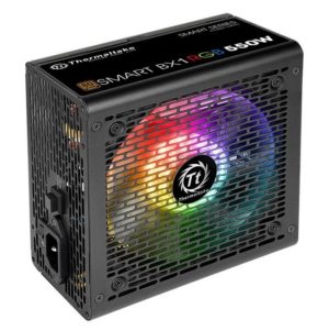 Блок питания Thermaltake PS-SPR-0550NHSABE-1 ATX 550W Smart BX1 RGB 80+ bronze (24+4+4pin) APFC 120 1 Блок питания Thermaltake PS-SPR-0550NHSABE-1 ATX 550W Smart BX1 RGB 80+ bronze (24+4+4pin) APFC 120 1