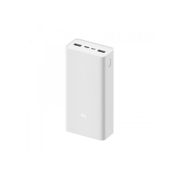 Аккумулятор внешний Xiaomi Mi Power Bank 3 30000 mAh Fast Charge 18W (PB3018ZM) White 1