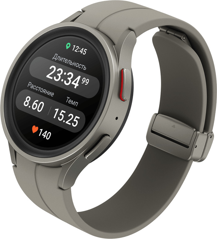 Умные часы Samsung Galaxy Watch5 Pro Wi-Fi NFC, серый титан 6