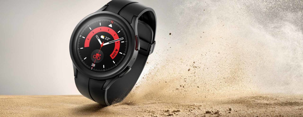 Умные часы Samsung Galaxy Watch5 Pro Wi-Fi NFC, серый титан 1