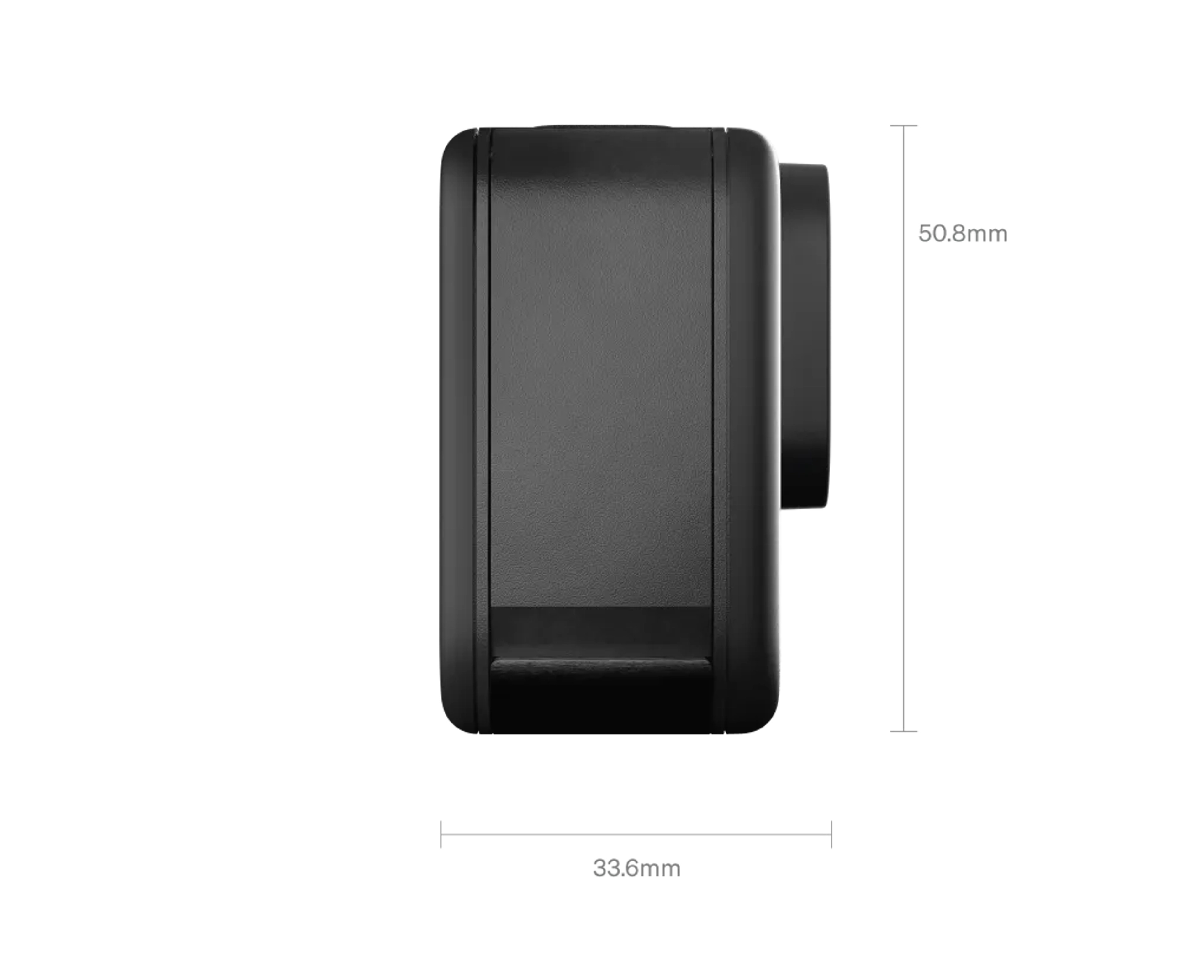 Экшн-камера GoPro HERO10 (CHDHX-101-RW), 23 МП, 5120x2880, 1720 мА·ч, black 26 HERO10, вид слева