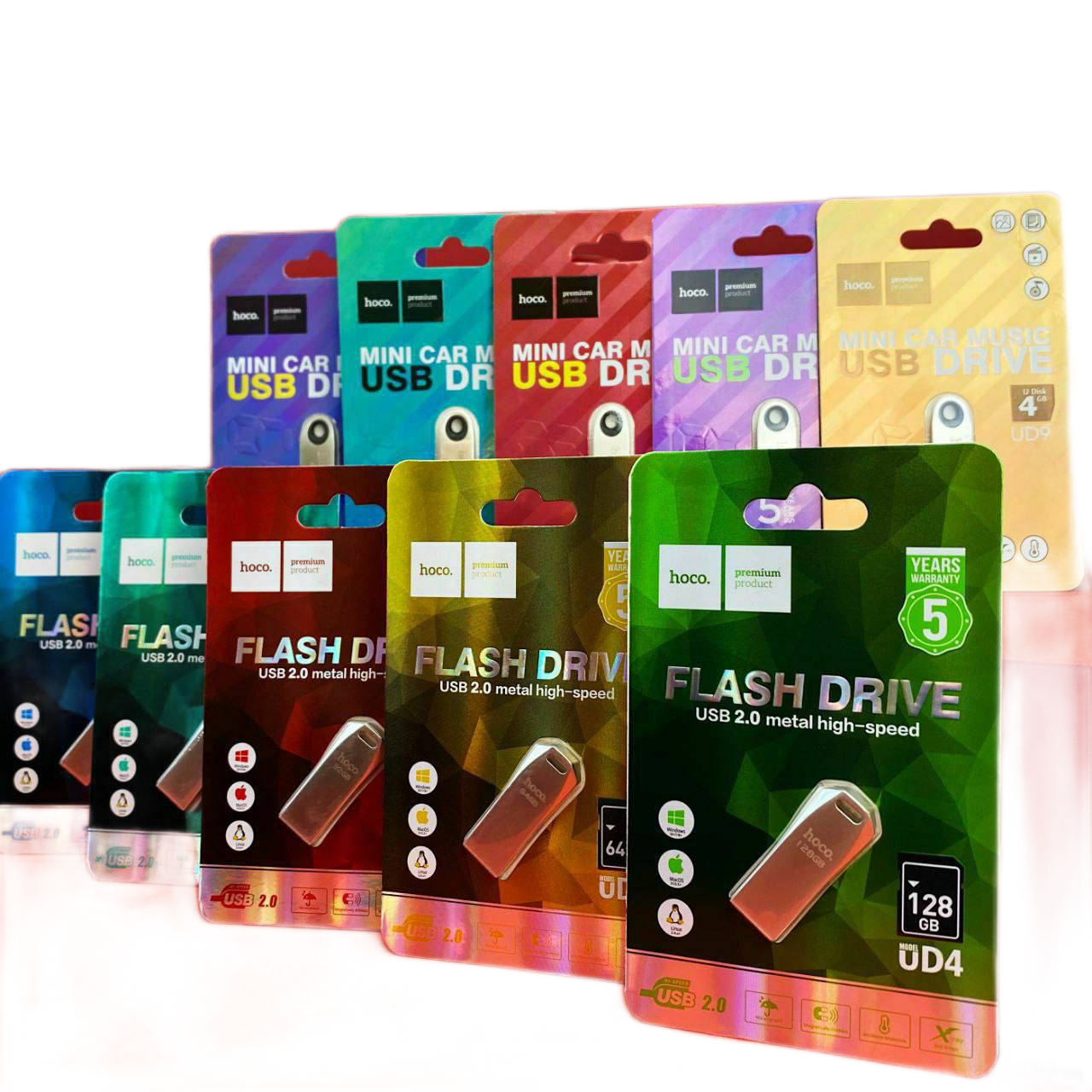 USB Flash Hoco UD9 Wisdom high-speed flash drive 4gb 1 USB Flash Hoco UD9 Wisdom high-speed flash drive 4gb 1