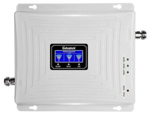 Усилитель сигнала Goboost 900/1800/2100Mhz Усиливает 2g,3g,4g коэффициент усиления 65дб, мощность 20 1