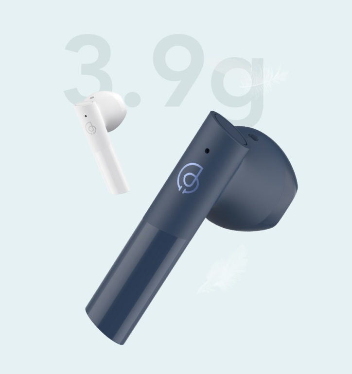 Haylou MoriPods весит всего 3,9 г