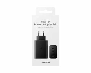 СЗУ Samsung 65W PD Power Adapter Trio USB-A Port  (Type-C) black 1