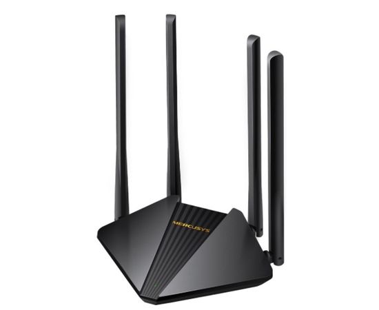 Mercusys MR30G MU-MIMO Двухдиапазонный гигабитный Wi-Fi роутер 867 Мбит/с AC1200 4 Антенны Черный 1 Mercusys MR30G MU-MIMO Двухдиапазонный гигабитный Wi-Fi роутер 867 Мбит/с AC1200 4 Антенны Черный 1