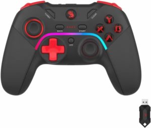 Геймпад A4Tech GPW70 Sports черный USB Беспроводной виброотдача обратная связь (GPW70 SPORTS BLACK) 1