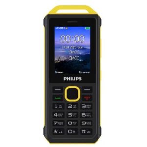 Мобильный телефон Philips Xenium E2317, 2 SIM, Желтый/черный 1