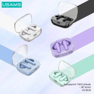 Наушники Bluetooth USAMS US-BE16 TWS BT5.3 black 1