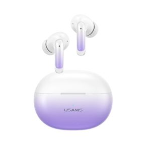 Наушники Bluetooth USAMS US-XD19 TWS Earbuds BT5.3 gradient purple 1