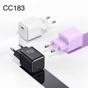 СЗУ USAMS US-CC183 PD20W  Single Port Fast Charger white 1