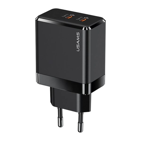 СЗУ USAMS US-CC172 T54 Dual Type-C 40W black 1
