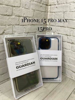 Накладка K-DOO Guardian для iPhone 15 Pro Max Black 1