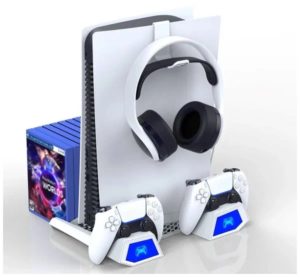 Многофункциональный стенд iPega для PS5 c функцией охлаждения и док-станцией, 5в1, iPega PG-P5023A 1