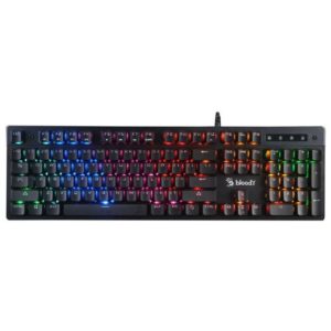 Клавиатура A4 Bloody B500N черный USB for gamer LED 1