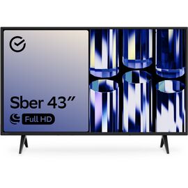 Телевизор Sber SDX 43F2010B черный 1920x1080, Full HD, 60 Гц, Wi-Fi, Smart TV, Салют ТВ 1