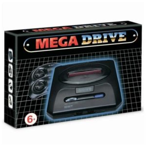 Игровая Приставка 16bit Classic Drive + 31 встроенных игр + 2 геймпада (Черная) 1