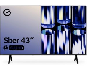 Телевизор Sber SDX 43F2120B черный 1920x1080, Full HD, 60 Гц, Wi-Fi, Smart TV, Салют ТВ 1 Телевизор Sber SDX 43F2120B черный 1920x1080, Full HD, 60 Гц, Wi-Fi, Smart TV, Салют ТВ 1