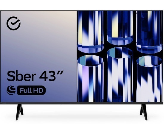 Телевизор Sber SDX 43F2120B черный 1920x1080, Full HD, 60 Гц, Wi-Fi, Smart TV, Салют ТВ 1 Телевизор Sber SDX 43F2120B черный 1920x1080, Full HD, 60 Гц, Wi-Fi, Smart TV, Салют ТВ 1