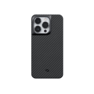 Усиленный чехол PITAKA MagEZ Case Pro 3 для iPhone 14 Pro MAX 6.7", черный/серый (Black/Grey Twill) 1