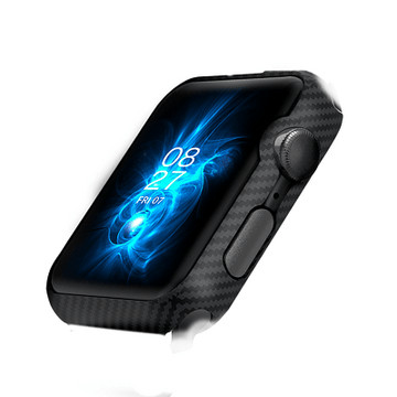 Чехол PITAKA Air Case для Apple Watch 45мм 7/8/9, чёрно/серый (полоска) 1 Чехол PITAKA Air Case для Apple Watch 45мм 7/8/9, чёрно/серый (полоска) 1