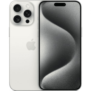 Смартфон Apple iPhone 15 Pro Max 256 ГБ, Dual: 2 nano SIM, белый титан Б/у АКБ 91% 1