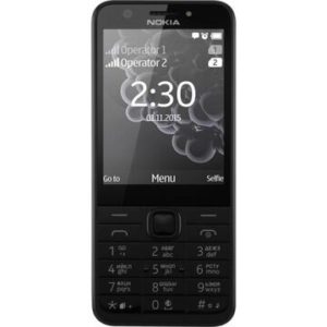 Мобильный телефон Nokia 230 DS RM-1172 черный 1