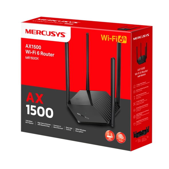 Двухдиапазонный роутер Wi‑Fi AX1500 1 Двухдиапазонный роутер Wi‑Fi AX1500 1