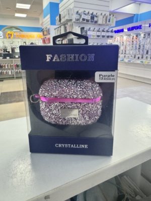 Чехол Swarovski for AirPods Pro 2 Purple 1