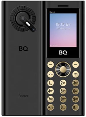 Мобильный телефон BQ 1858 Barrel Black/Gold 1