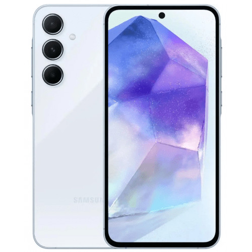 Смартфон Samsung Galaxy A55 5G 8/256GB Iceblue PCT 1 Смартфон Samsung Galaxy A55 5G 8/256GB Iceblue PCT 1