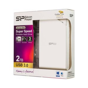 Внешний HDD Silicon Power Stream S03 SP020TBPHDS03S3W 2.0Tb белый 1