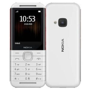 Мобильный телефон Nokia 5310 DS TA-1212 белый/красынй 1
