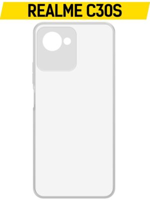 Накладка Krutoff Clear Case Realme C30/C30S 1