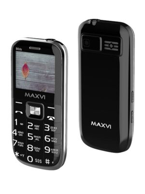 Мобильный телефон Maxvi B6 ds Black 1