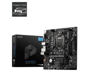 MB s1200 MSI B560M PRO-E, mATX, Intel B560, 2xDDR4, 1xPCI-Ex1, 1xPCI-Ex16, 4xSATA/1xM.2 1