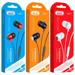 Наушники Jokade JD017 с микрофоном white 1