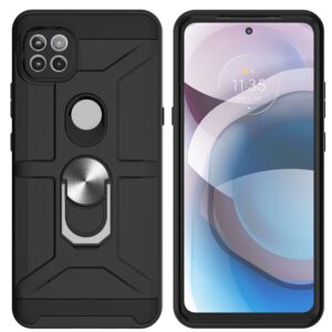 Противоударная накладка Armor Case с кольцом для Xiaomi Redmi 10С темно-зеленый 1