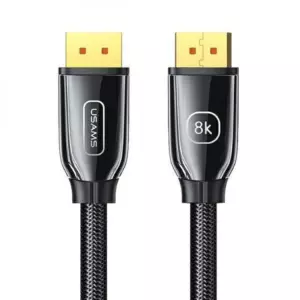 Кабель USAMS US-SJ532 U75 8K DP/DP 1.4 HD 2m black