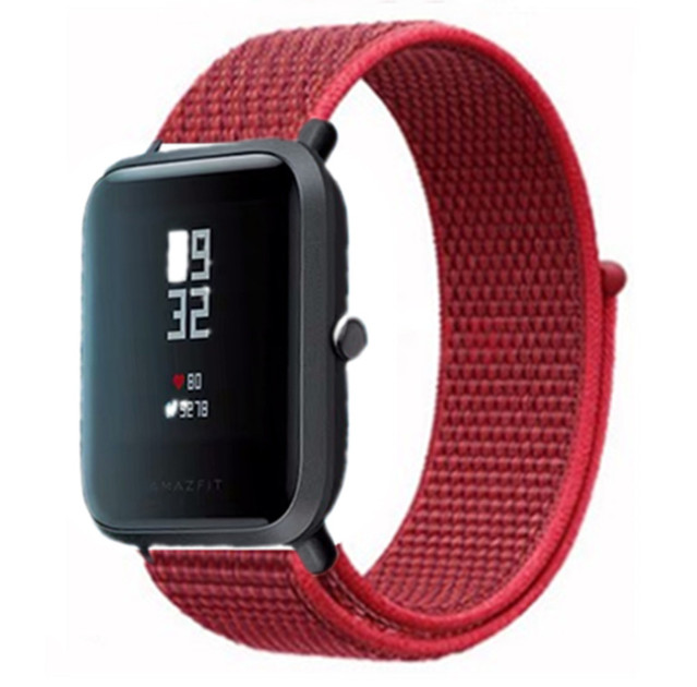 Ремешок Sport Nylon Loop 20mm red 1 Ремешок Sport Nylon Loop 20mm red 1