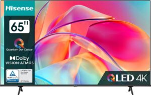 Телевизор HISENSE 50E7KQ черный QLED 1