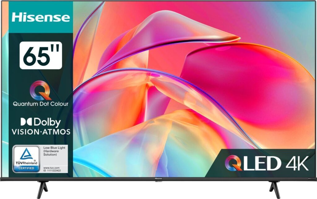Телевизор HISENSE 50E7KQ черный QLED 1 Телевизор HISENSE 50E7KQ черный QLED 1