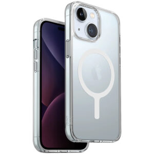 Чехол Uniq HYBRID LIFEPRO XTREME MAGCLICK CHARGING (MagSafe) для iPhone 15 Pro 6.1", прозрачный лед 1