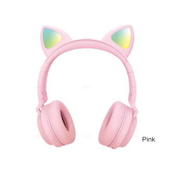 Наушники Jokade JD012 bluetooth полноразмерные pink 1