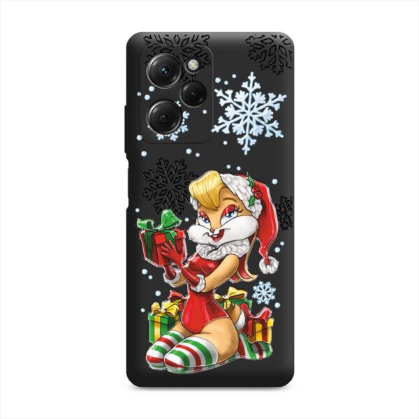 Силиконовый чехол Print для Xiaomi Mi 11 Lite (Лола с поарочками) 1