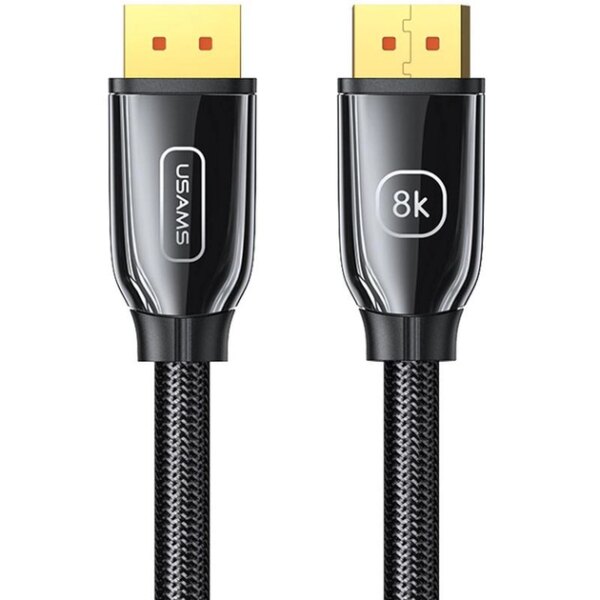 Кабель USAMS US-SJ533 U75 8K DP/DP 1.4 HD 3m black 1