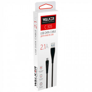Кабель USB/Micro WALKER C305 black 1